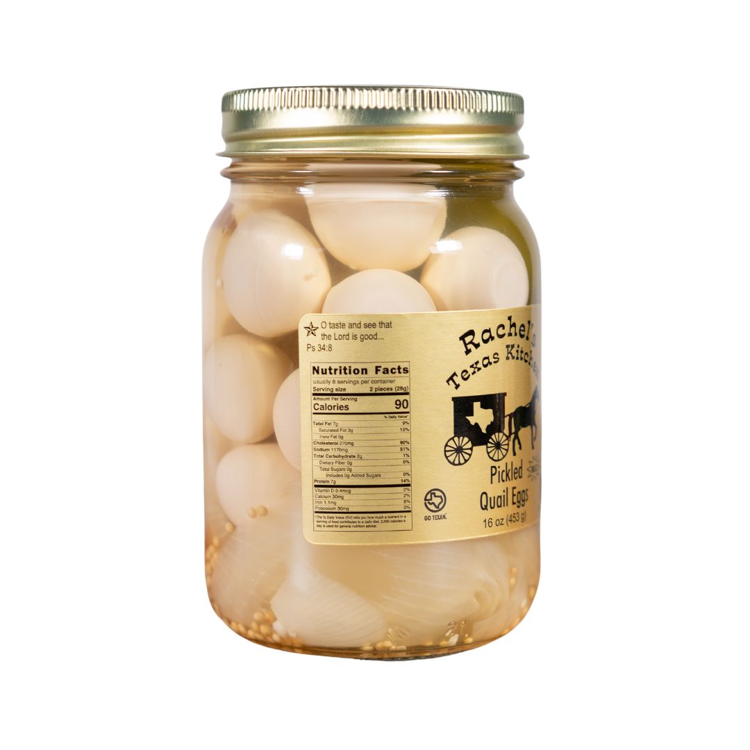 Pickled Quail Eggs (Mild)