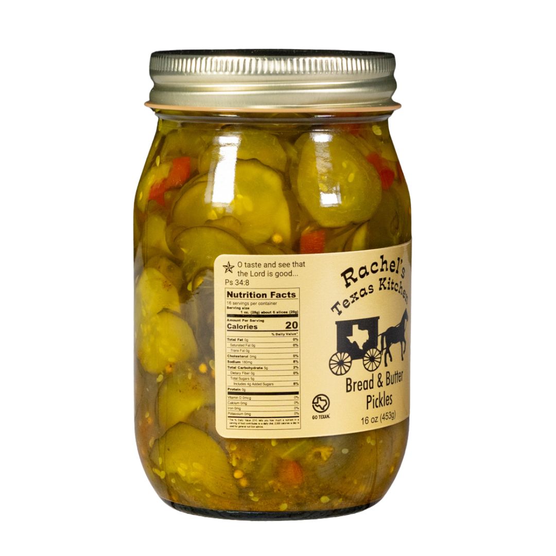 Bread & Butter Pickles | Rachel’s Texas Kitchen