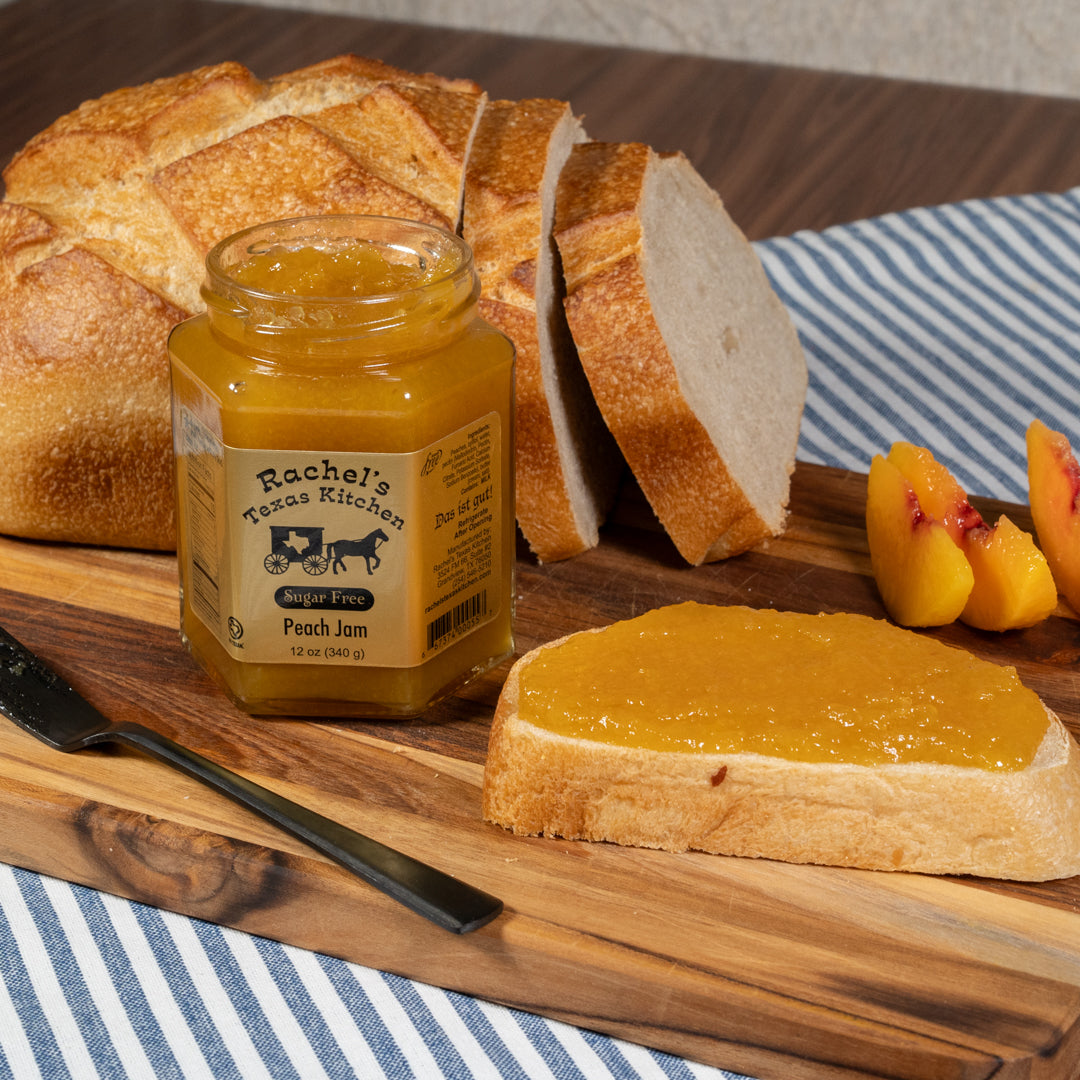 Sugar Free Peach Jam