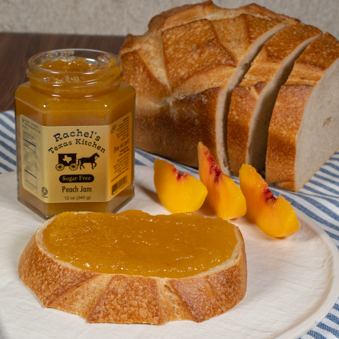 Sugar Free Peach Jam