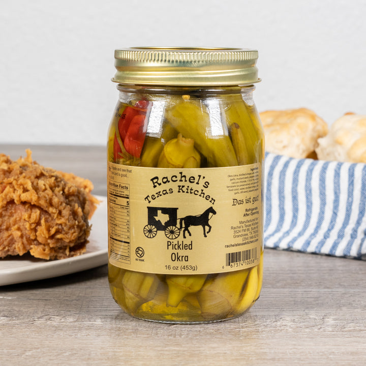 Pickled Okra | Rachel’s Texas Kitchen