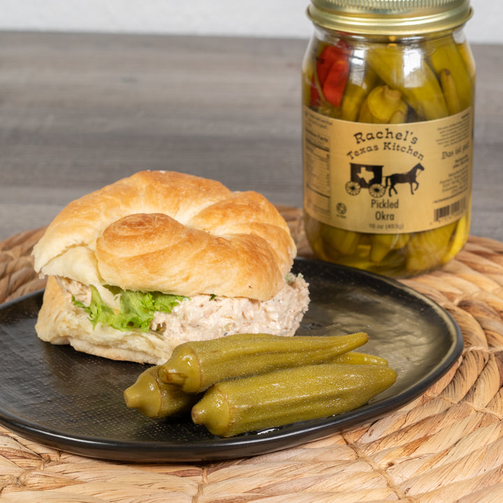 Pickled Okra | Rachel’s Texas Kitchen