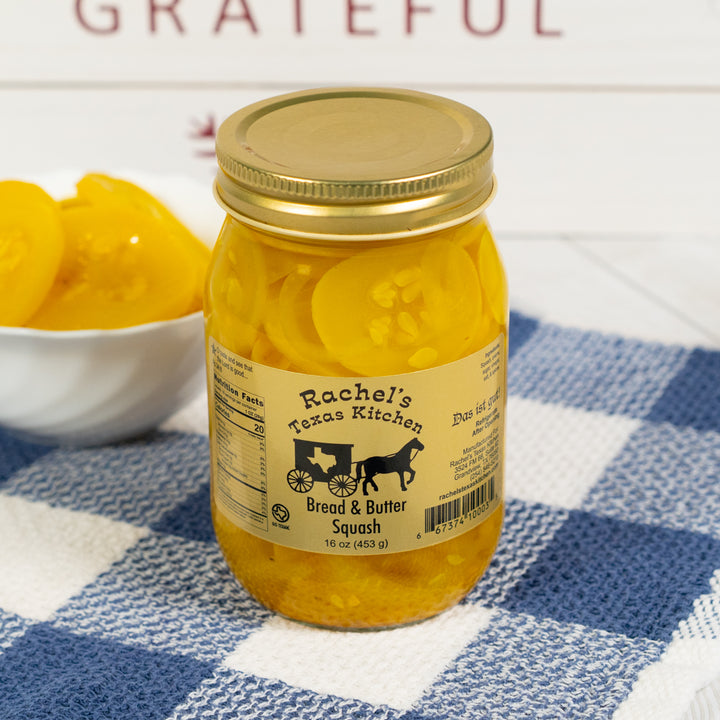 Bread & Butter Squash | Rachel’s Texas Kitchen