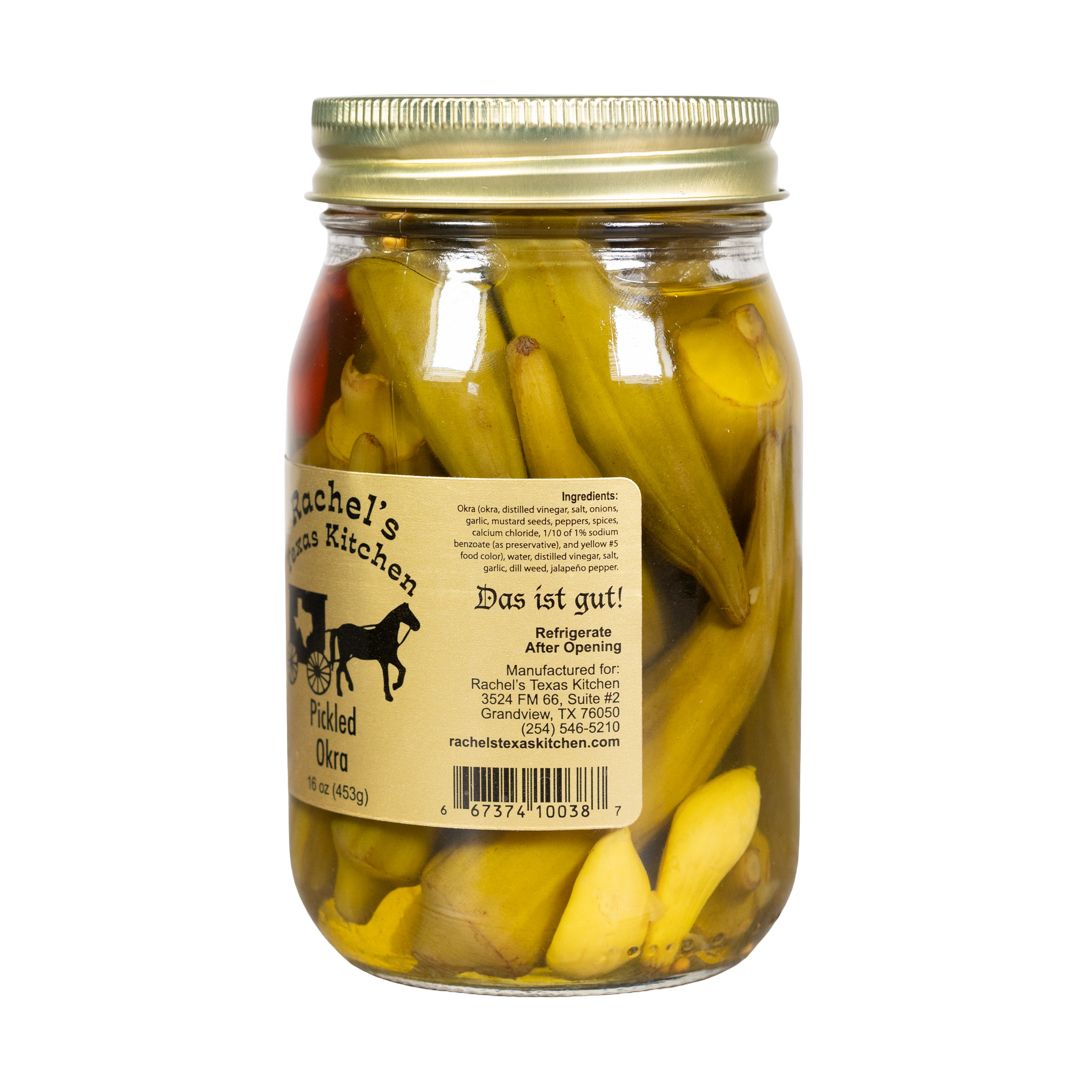 Pickled Okra | Rachel’s Texas Kitchen