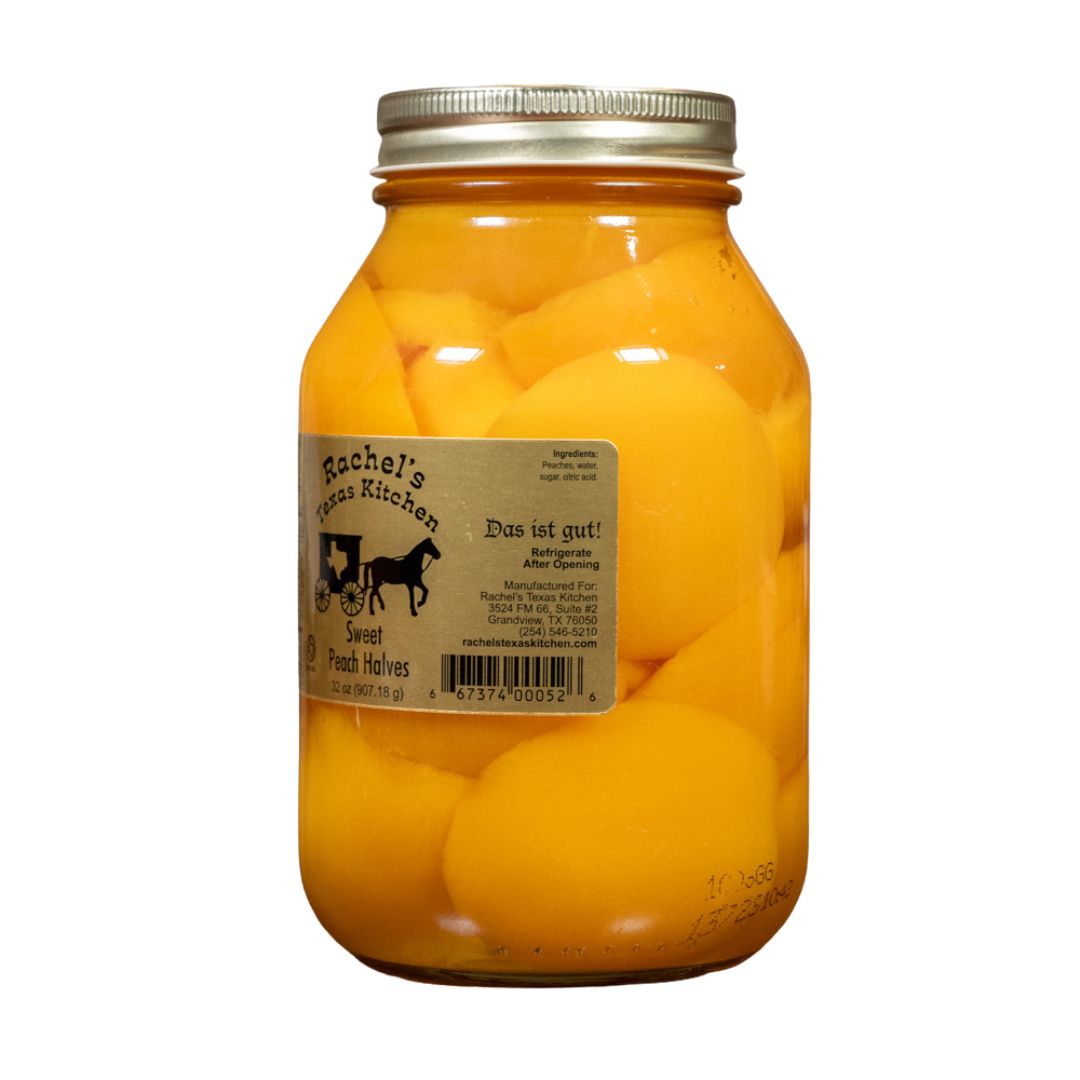 Sweet Peach Halves - 7 Pack