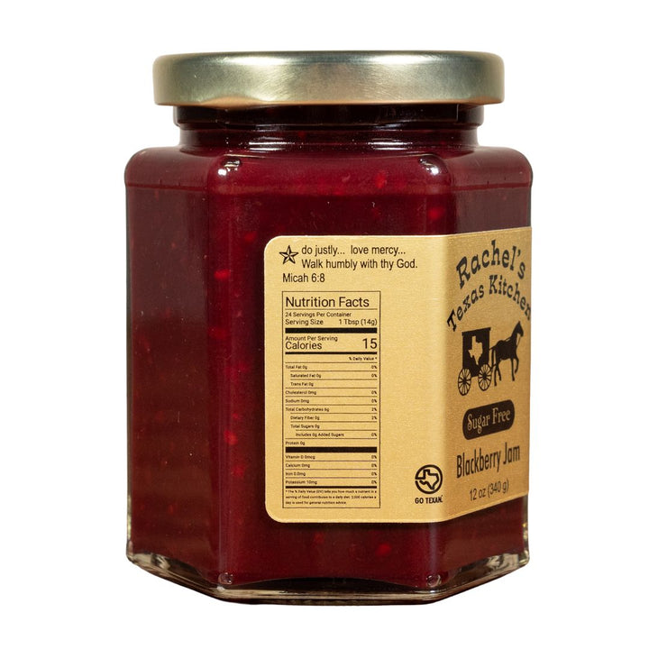 Sugar Free Blackberry Jam