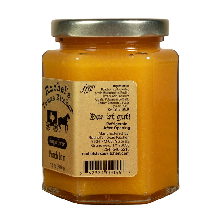 Sugar Free Peach Jam