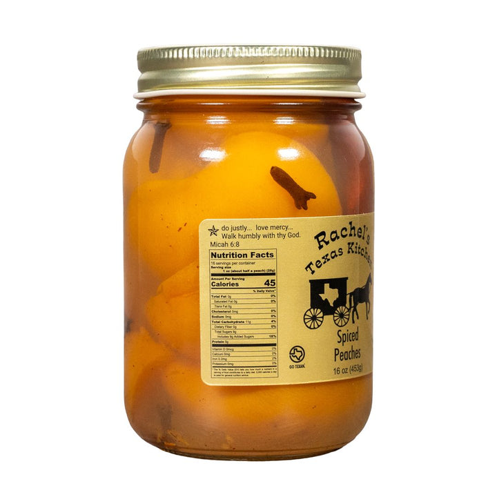 Spiced Peaches | Rachel’s Texas Kitchen