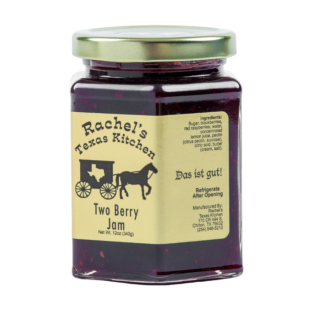 Two Berry Jam close-up – Rachel's Texas Kitchen